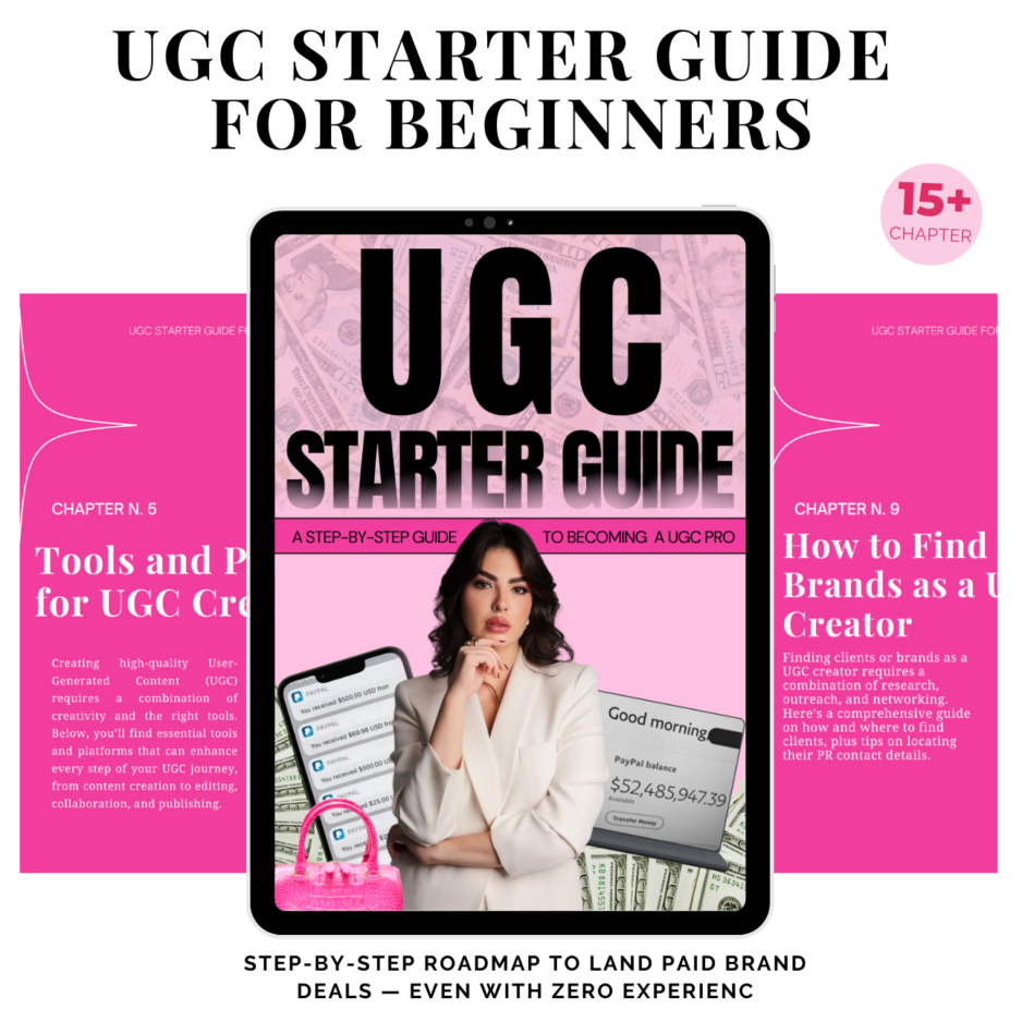 UGC Starter Guide for Beginners – Your Step-by-Step Guide to Start Creating UGC with Confidence